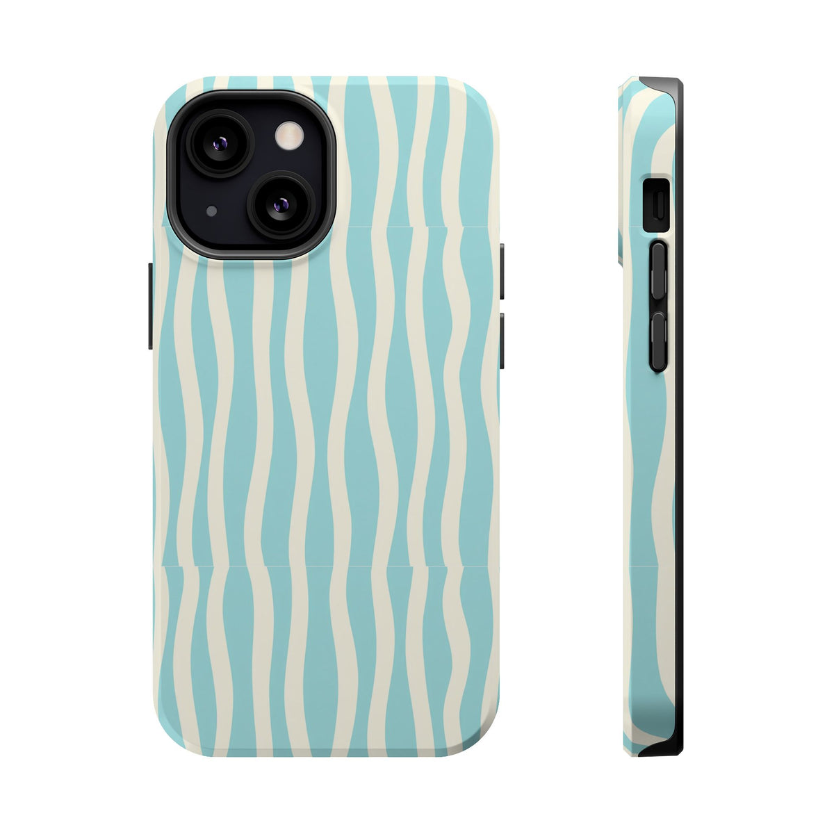 Aqua Wave MagSafe case for iPhone 13 Mini, glossy finish