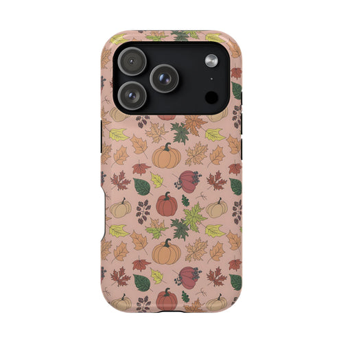 Autumn Harvest protective phone case for iPhone 18 Pro, glossy finish