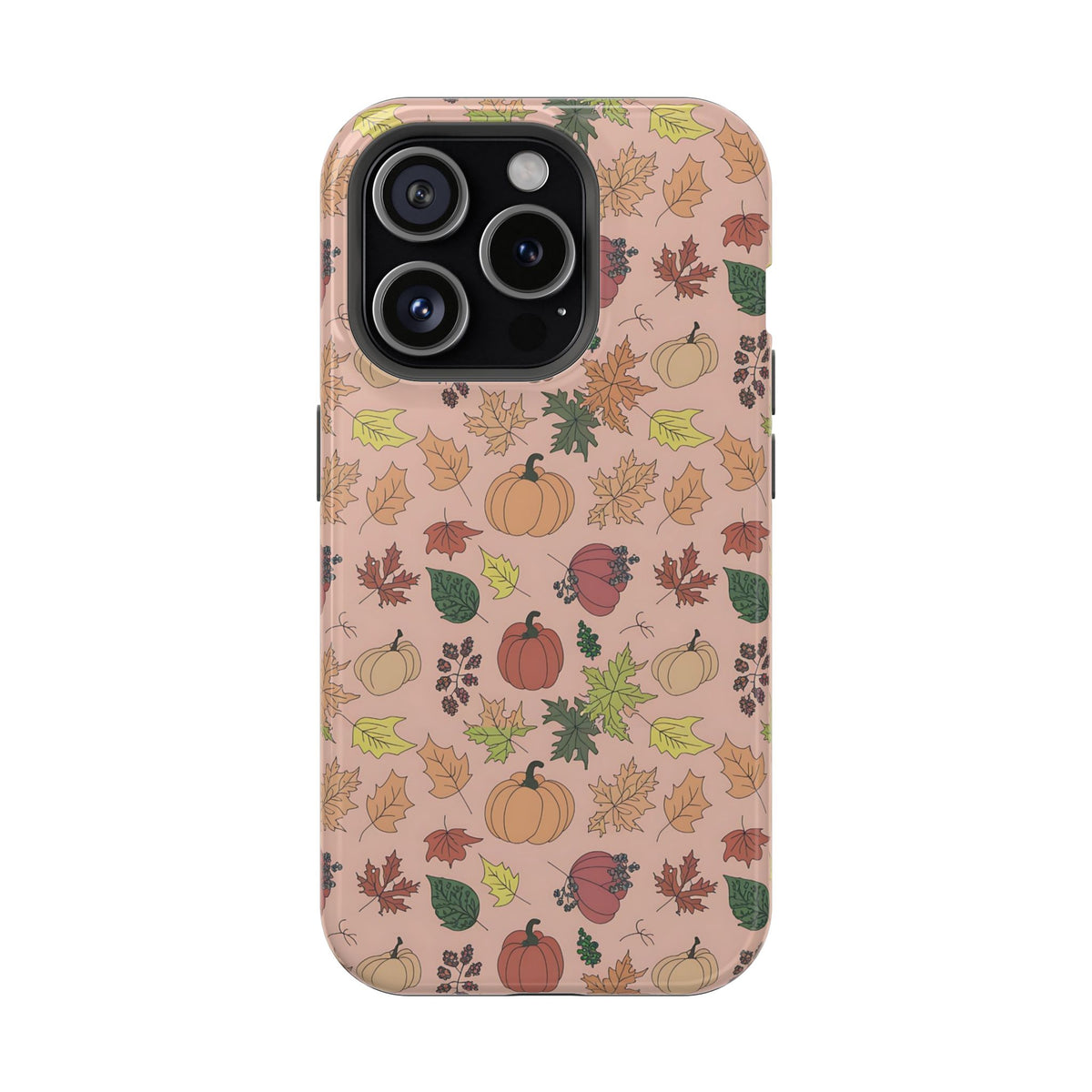 Autumn Harvest protective phone case for iPhone 15 Pro, glossy finish