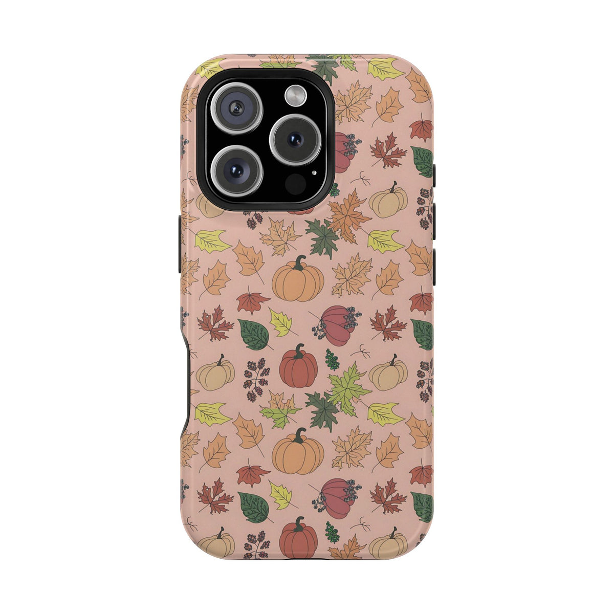 Autumn Harvest protective phone case for iPhone 16 Pro, glossy finish