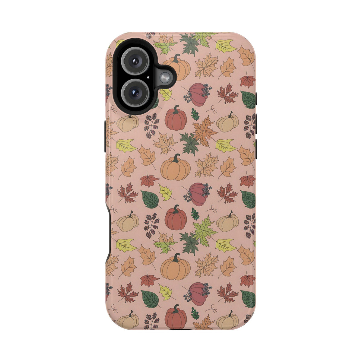 Autumn Harvest protective phone case for iPhone 16 Plus, glossy finish
