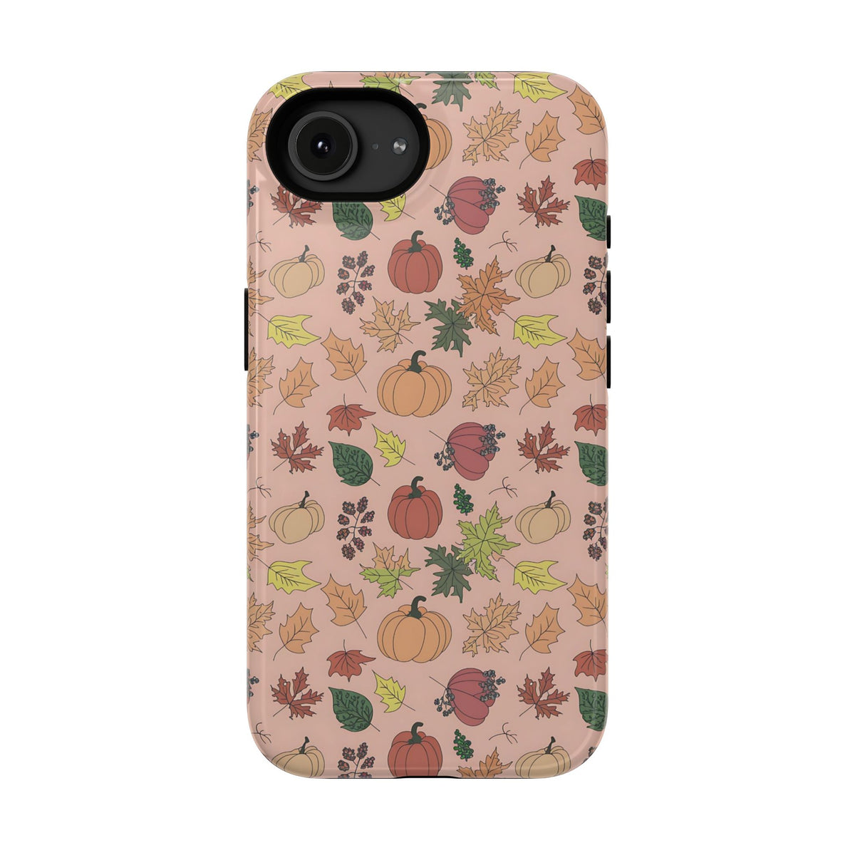 Autumn Harvest protective phone case for iPhone 16e, matte finish