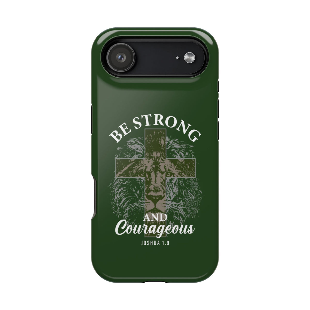 Be Strong Lion MagSafe case for iPhone 17 Air, glossy finish