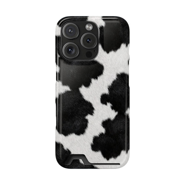 Black Cow Print