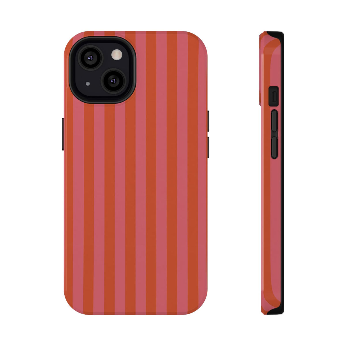 Cabana Stripe protective phone case for iPhone 13, glossy finish