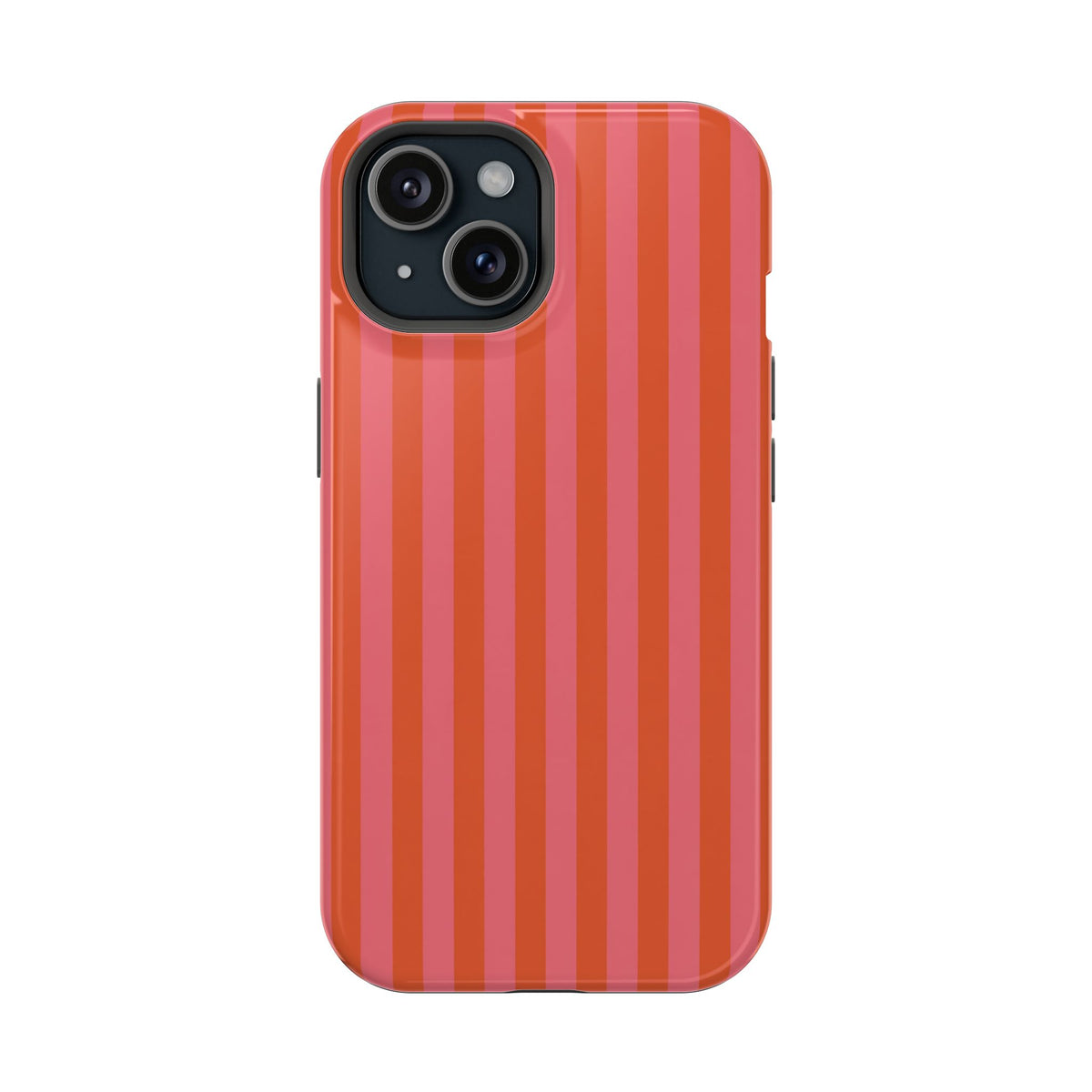 Cabana Stripe MagSafe case for iPhone 15, glossy finish