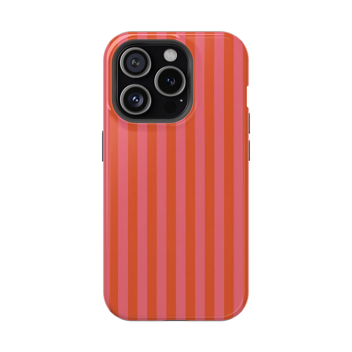 Cabana Stripe MagSafe case for iPhone 15 Pro, glossy finish