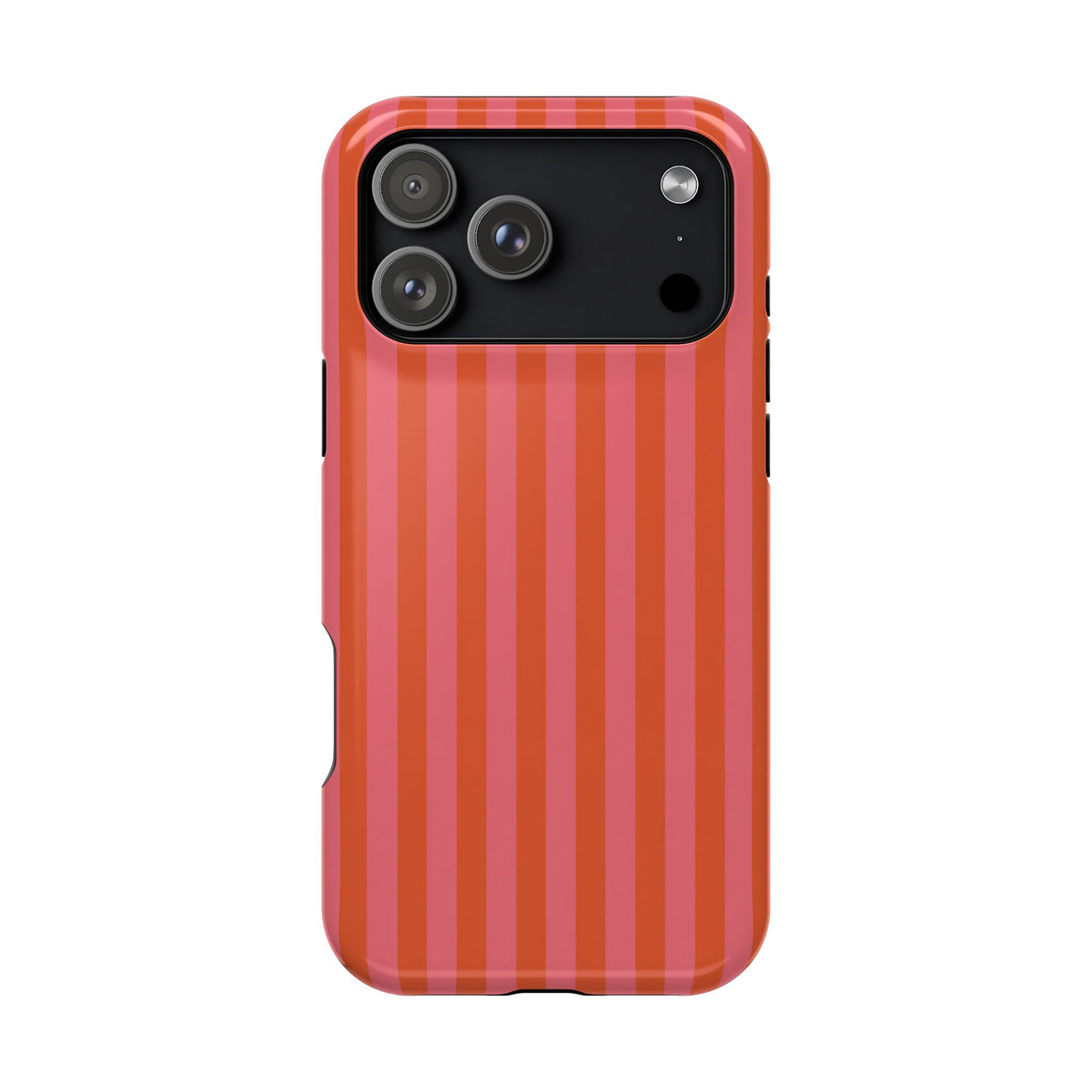 Cabana Stripe MagSafe case for iPhone 18 Pro Max, glossy finish