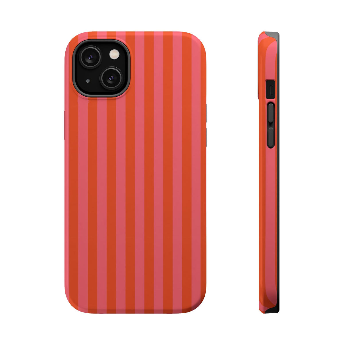 Cabana Stripe MagSafe case for iPhone 14 Plus, glossy finish