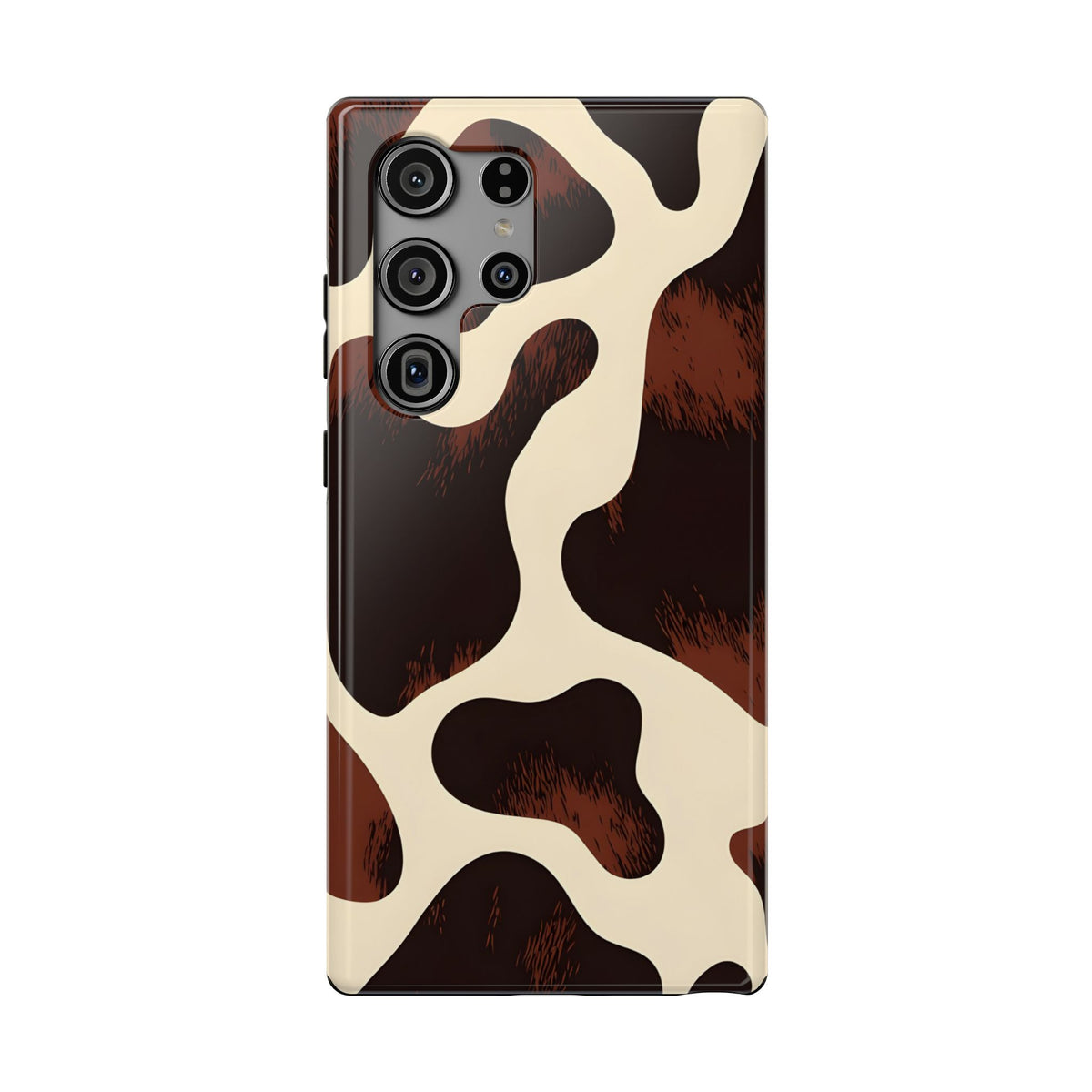 Chocolate Cow protective phone case for Samsung Galaxy S23 Ultra, glossy finish