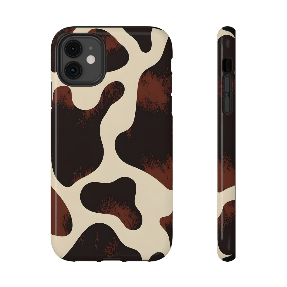 Chocolate Cow protective phone case for iPhone 11, glossy finish