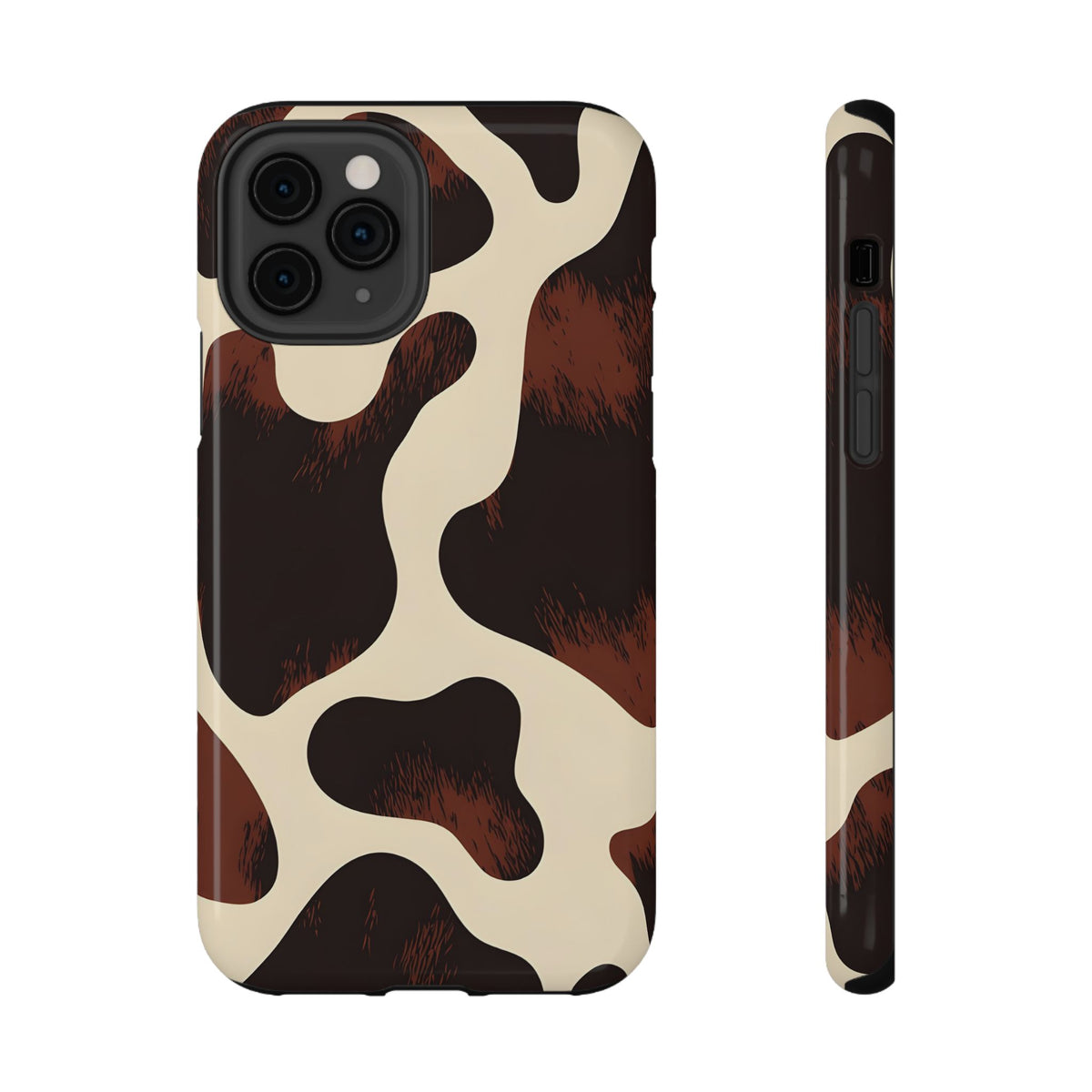 Chocolate Cow protective phone case for iPhone 11 Pro, glossy finish