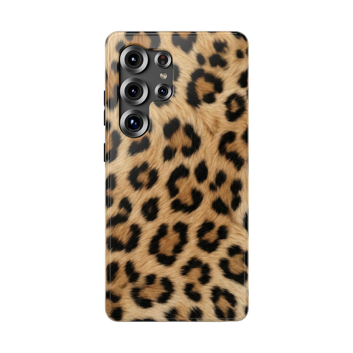 Classic Leopard protective phone case for Samsung Galaxy S25 Ultra, glossy finish