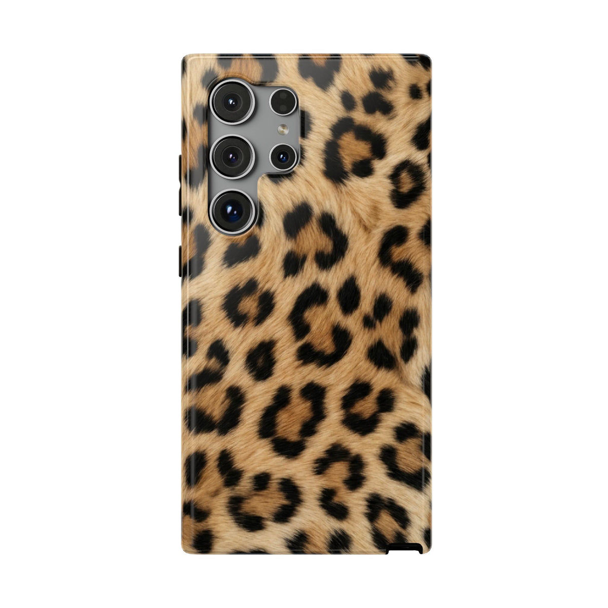 Classic Leopard protective phone case for Samsung Galaxy S24 Ultra, glossy finish