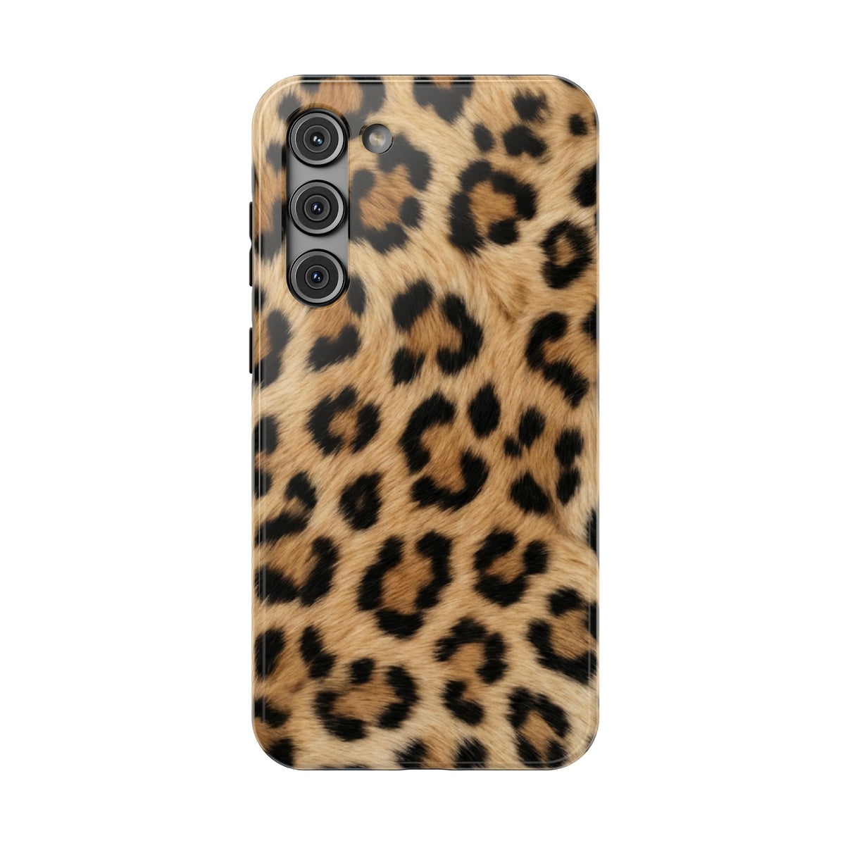 Classic Leopard protective phone case for Samsung Galaxy S23 Plus, glossy finish