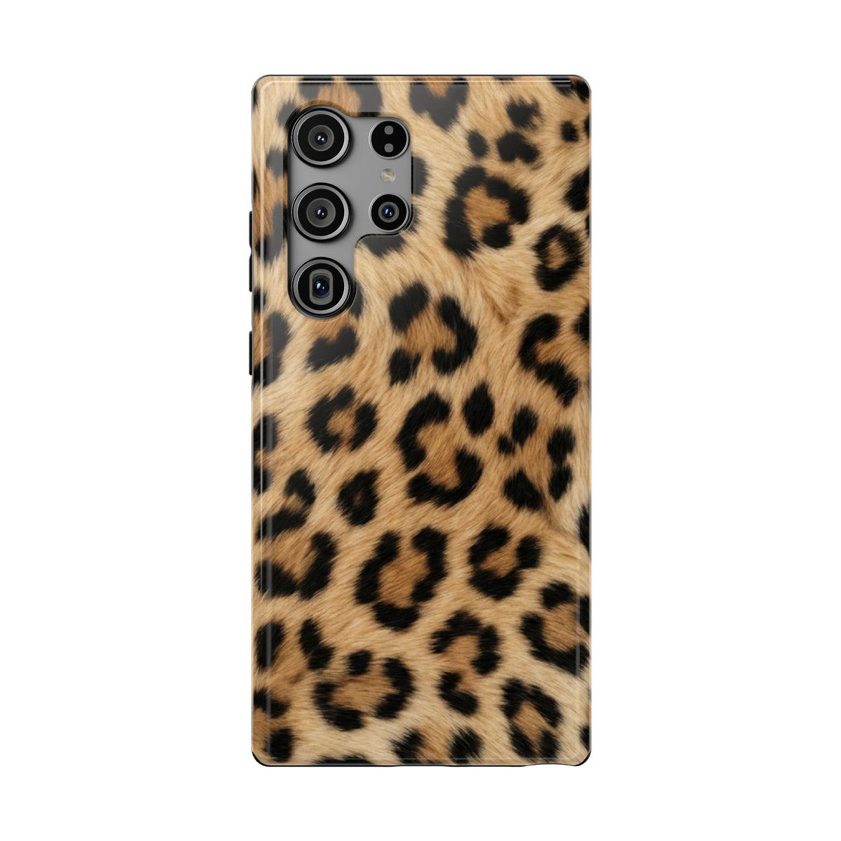 Classic Leopard protective phone case for Samsung Galaxy S23 Ultra, glossy finish