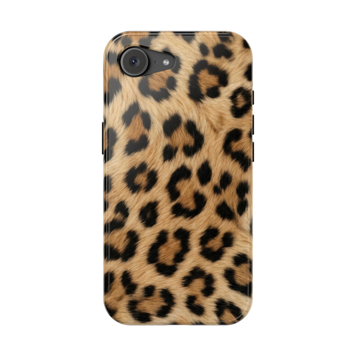 Classic Leopard protective phone case for iPhone 17e, glossy finish