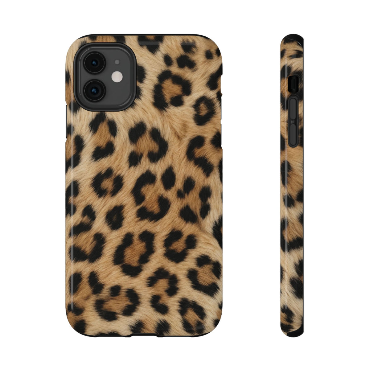 Classic Leopard protective phone case for iPhone 11, glossy finish