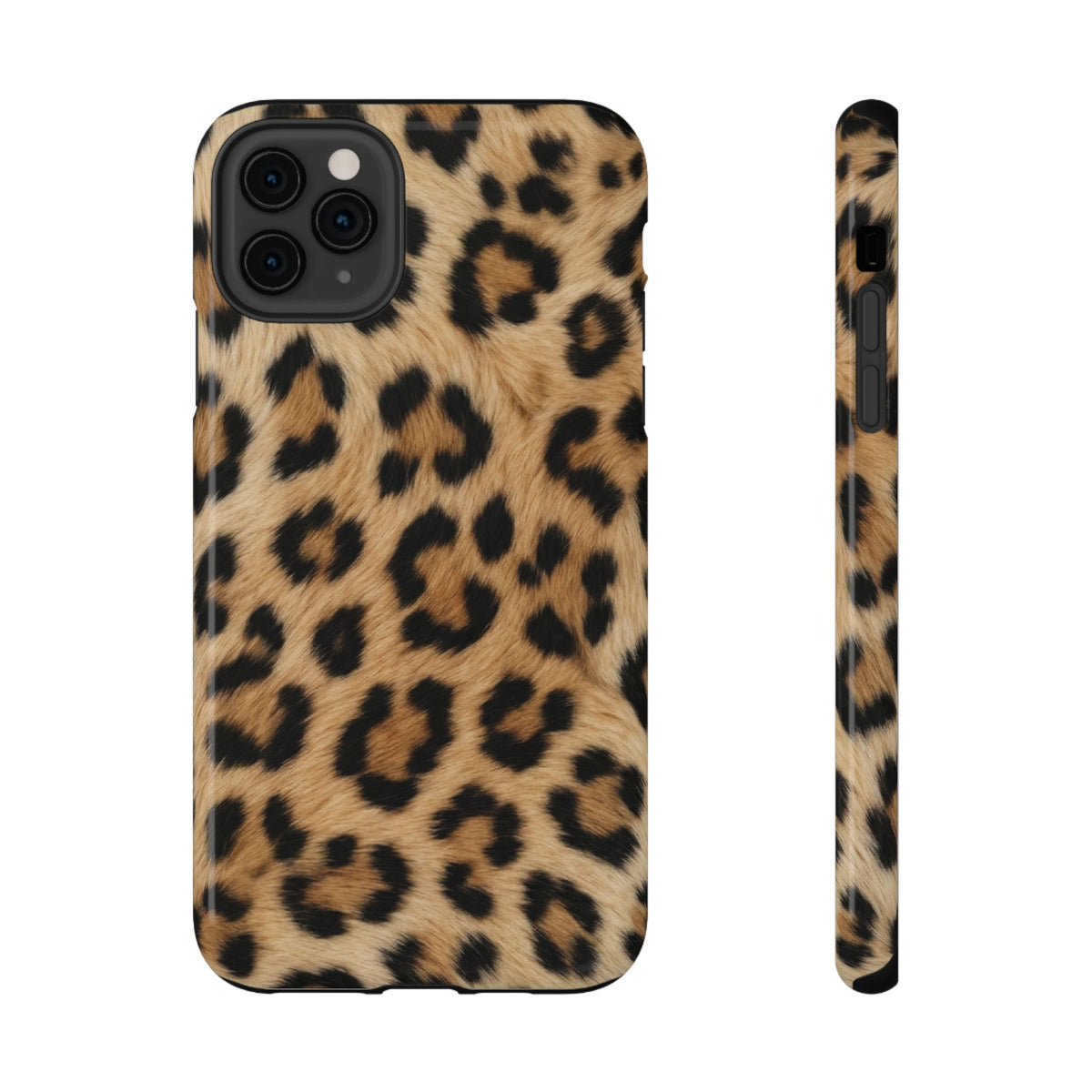 Classic Leopard protective phone case for iPhone 11 Pro Max, glossy finish