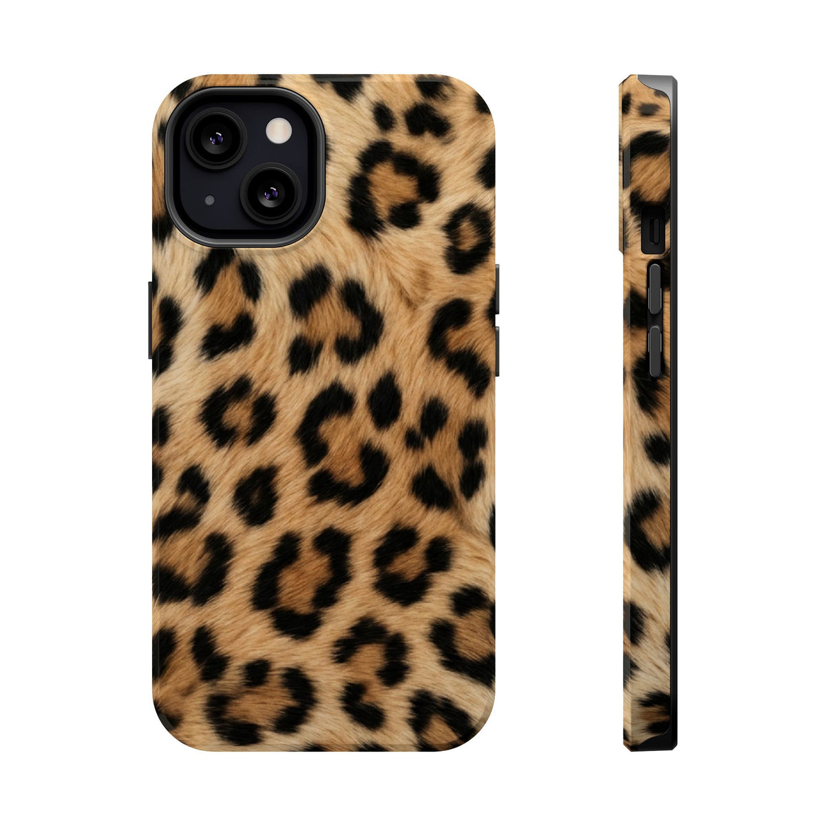 Classic Leopard MagSafe case for iPhone 13, glossy finish