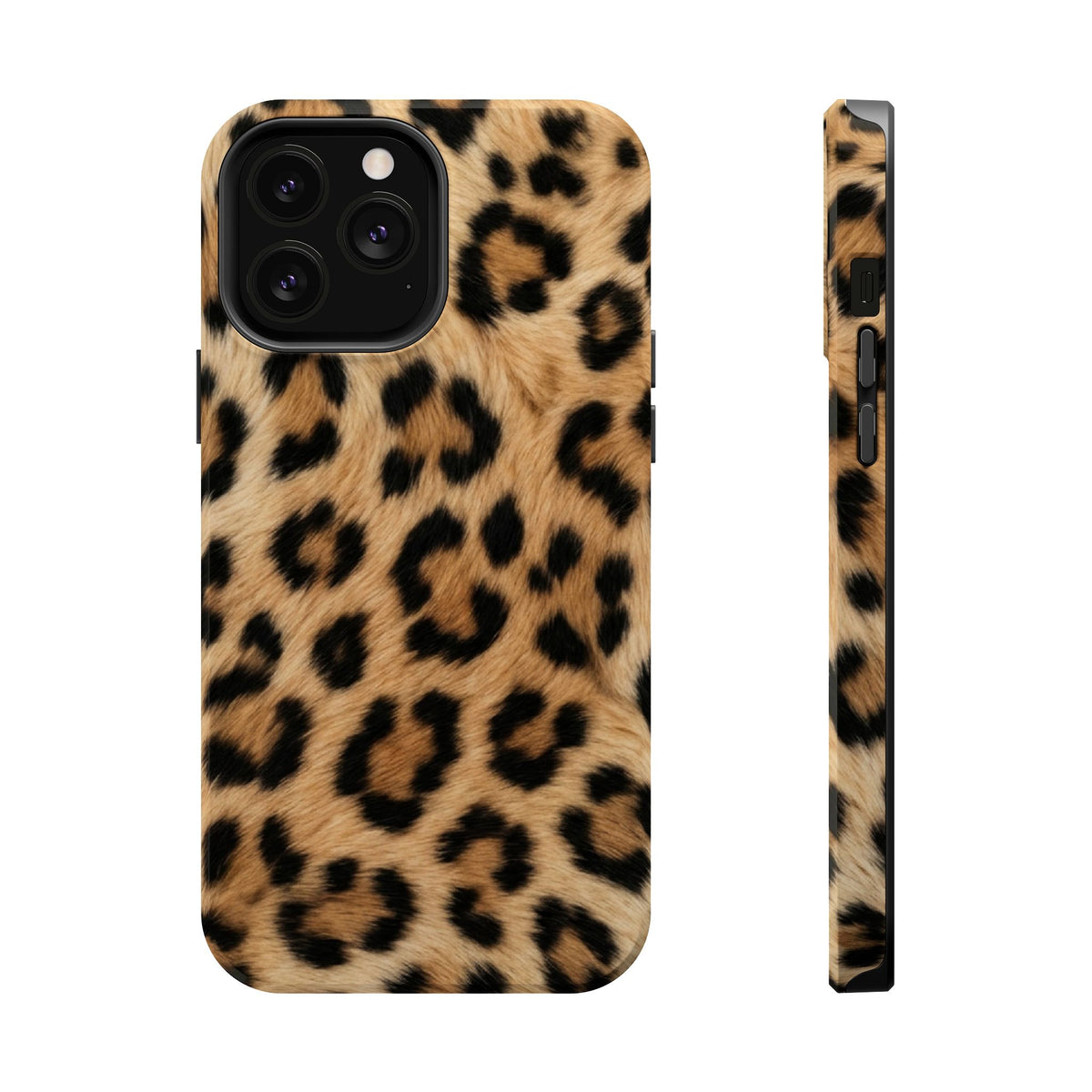 Classic Leopard MagSafe case for iPhone 13 Pro Max, glossy finish