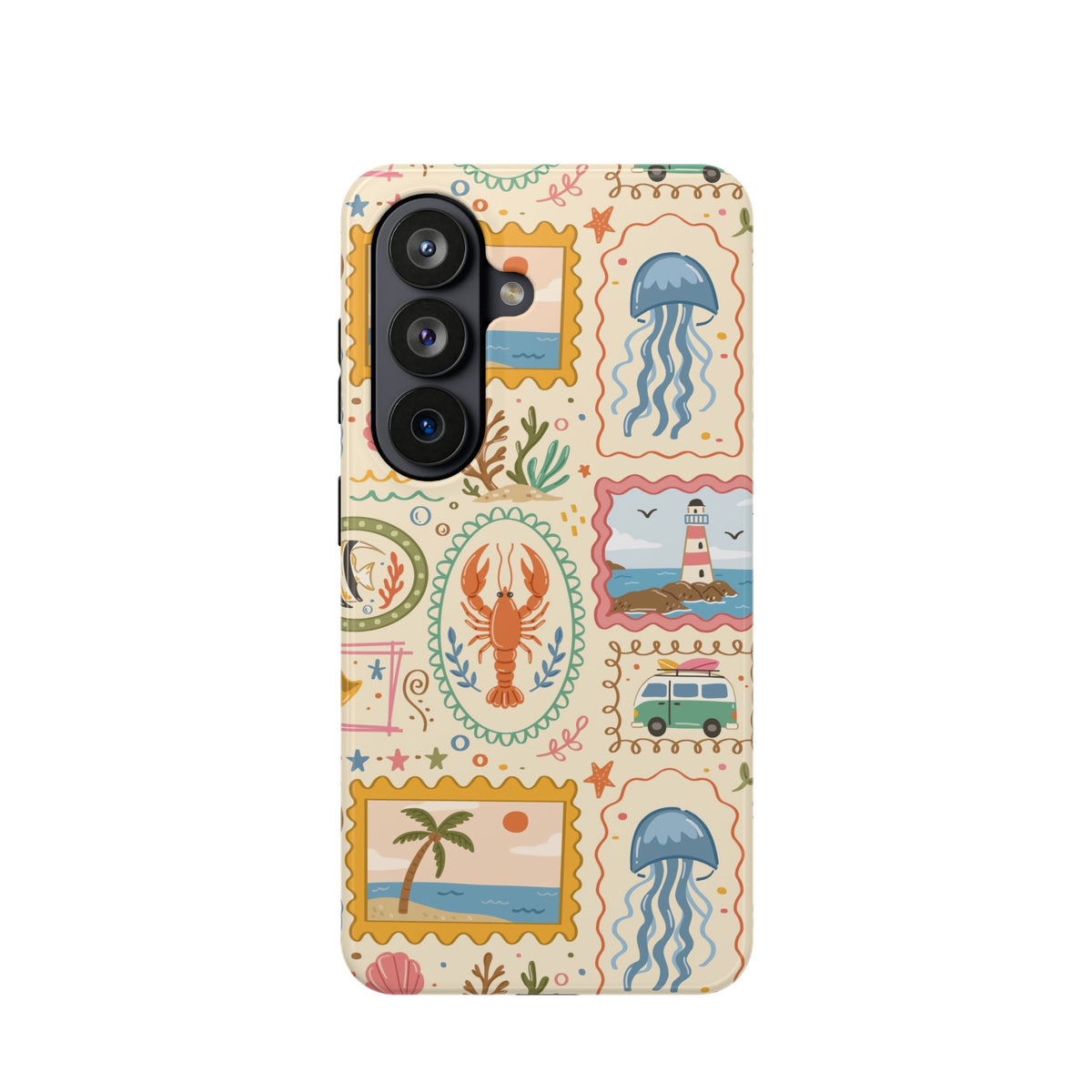 Coastal Postcard MagSafe case for Samsung Galaxy S26, glossy finish