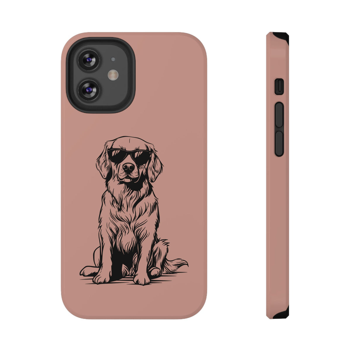 Cool Pup protective phone case for iPhone 12 Mini, glossy finish