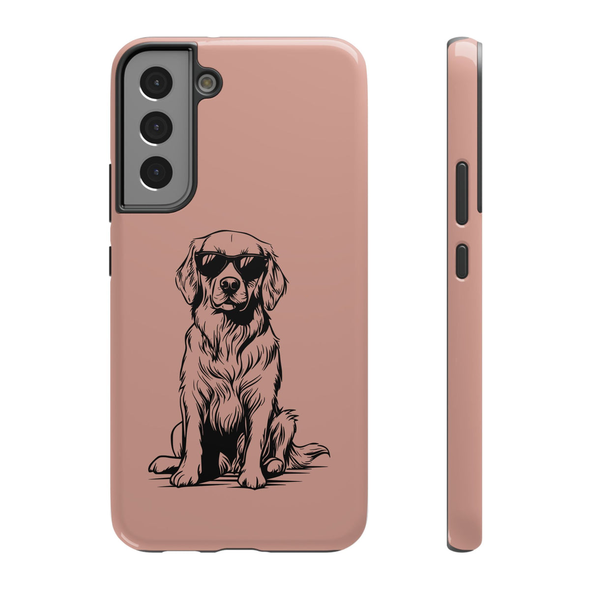 Cool Pup protective phone case for Samsung Galaxy S22 Plus, glossy finish