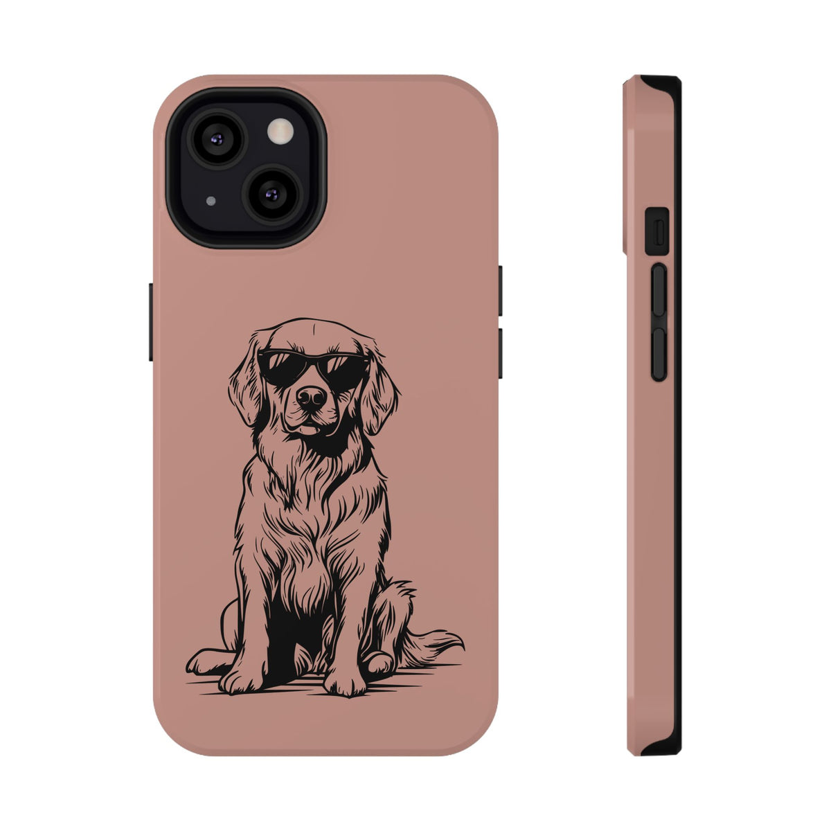 Cool Pup protective phone case for iPhone 13, glossy finish