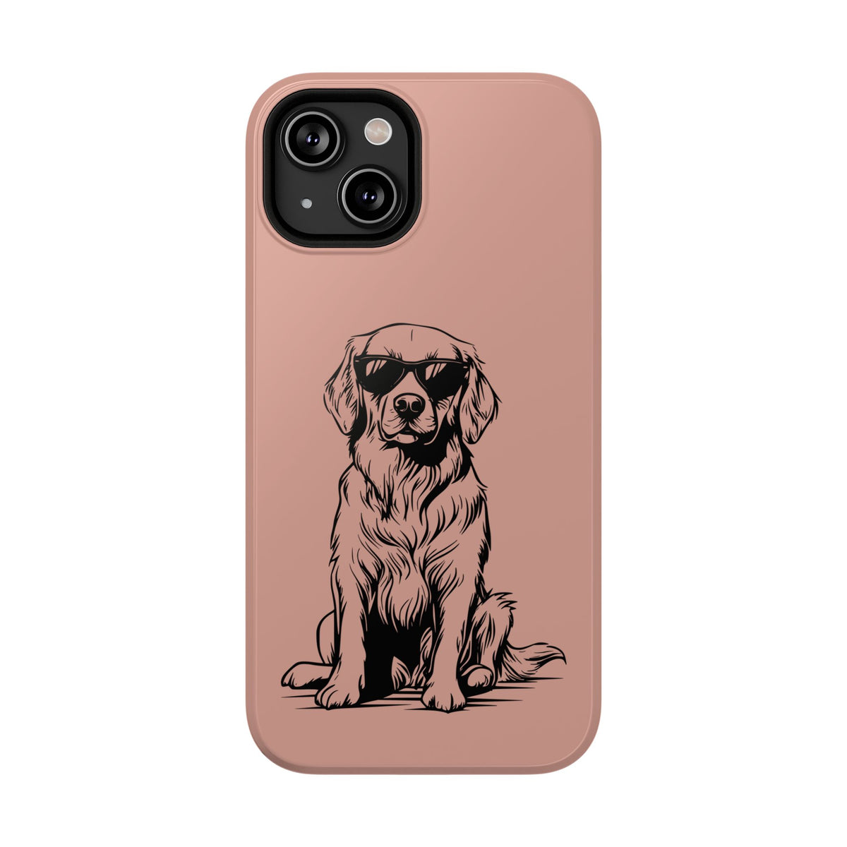 Cool Pup protective phone case for iPhone 14, glossy finish