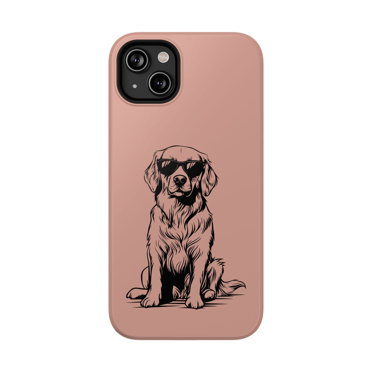 Cool Pup protective phone case for iPhone 14 Plus, glossy finish