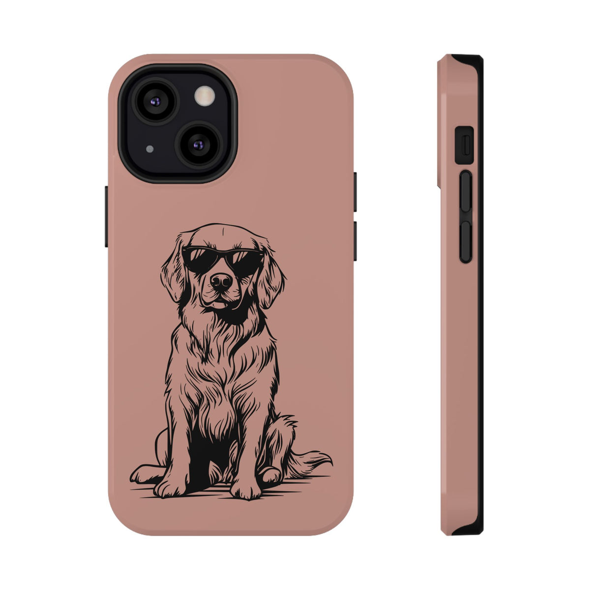 Cool Pup protective phone case for iPhone 13 Mini, glossy finish