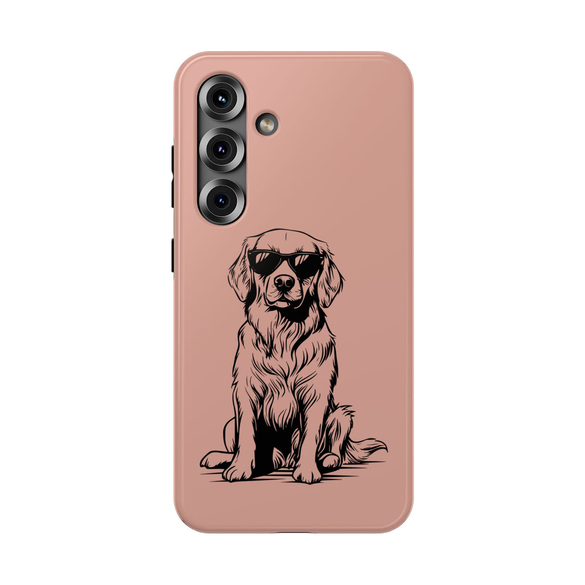 Cool Pup protective phone case for Samsung Galaxy S25, glossy finish