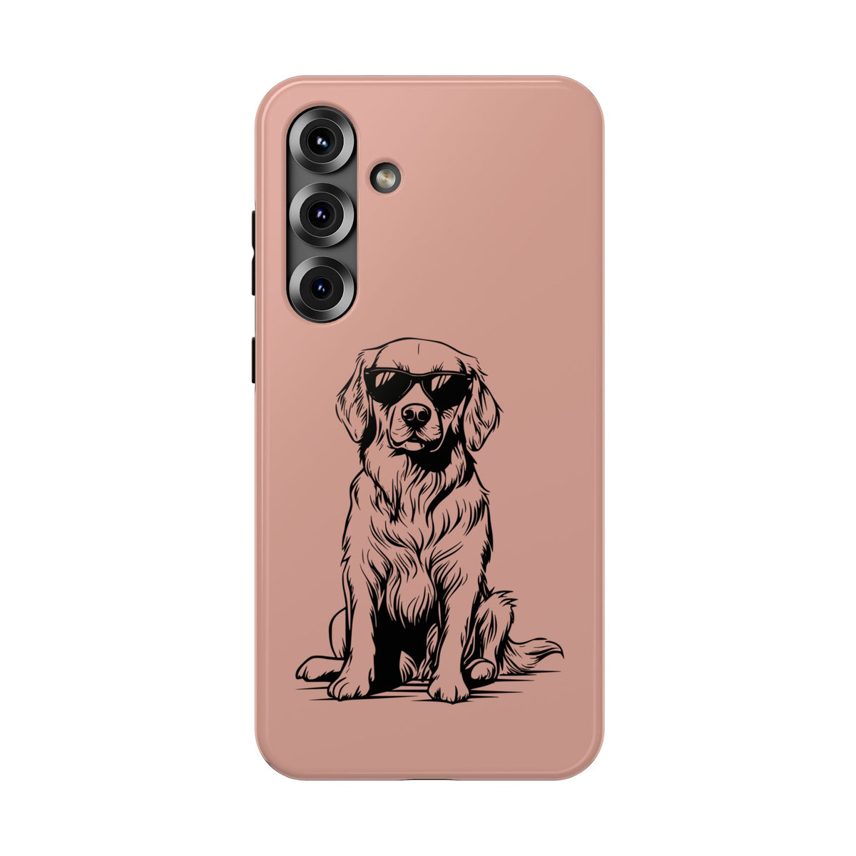 Cool Pup protective phone case for Samsung Galaxy S25 Plus, glossy finish