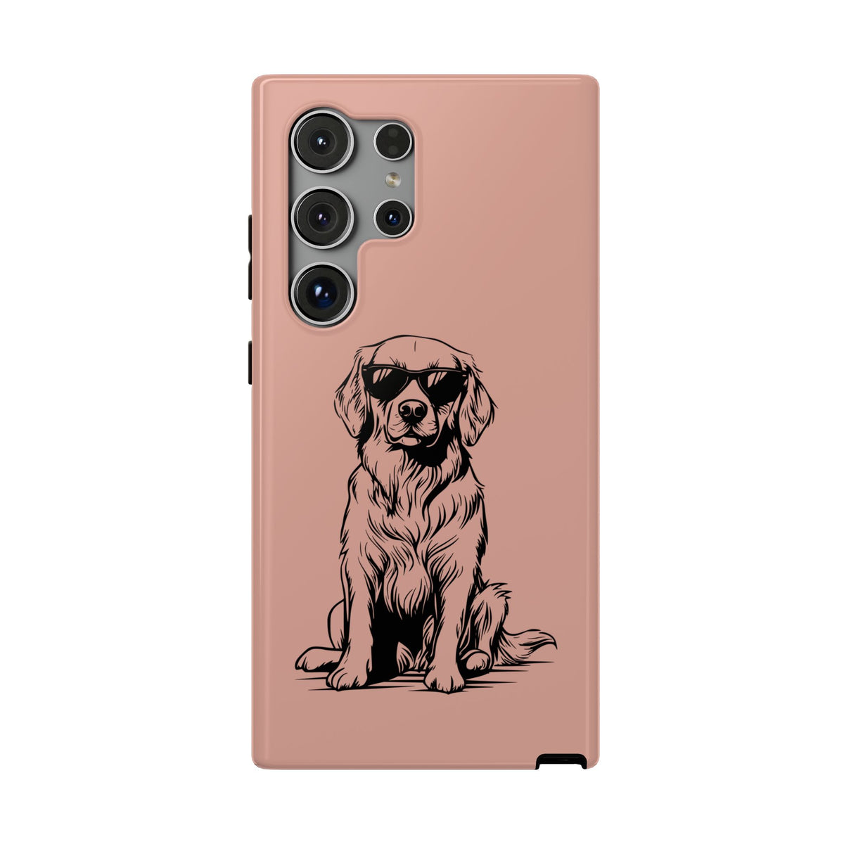 Cool Pup protective phone case for Samsung Galaxy S24 Ultra, glossy finish