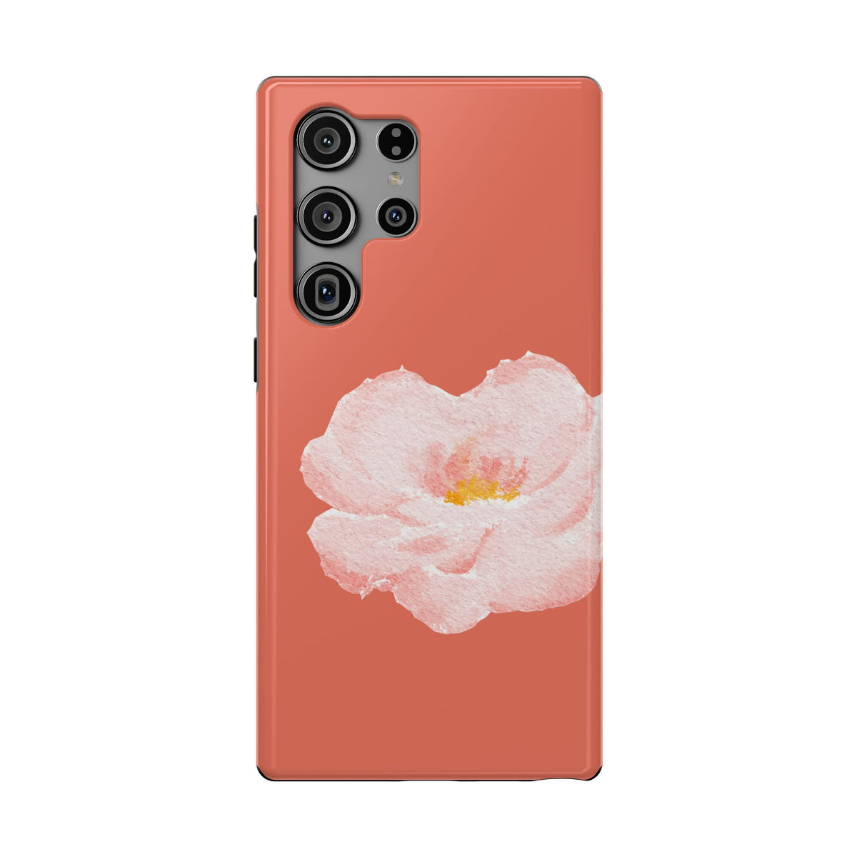 Coral Peony protective phone case for Samsung Galaxy S23 Ultra, glossy finish