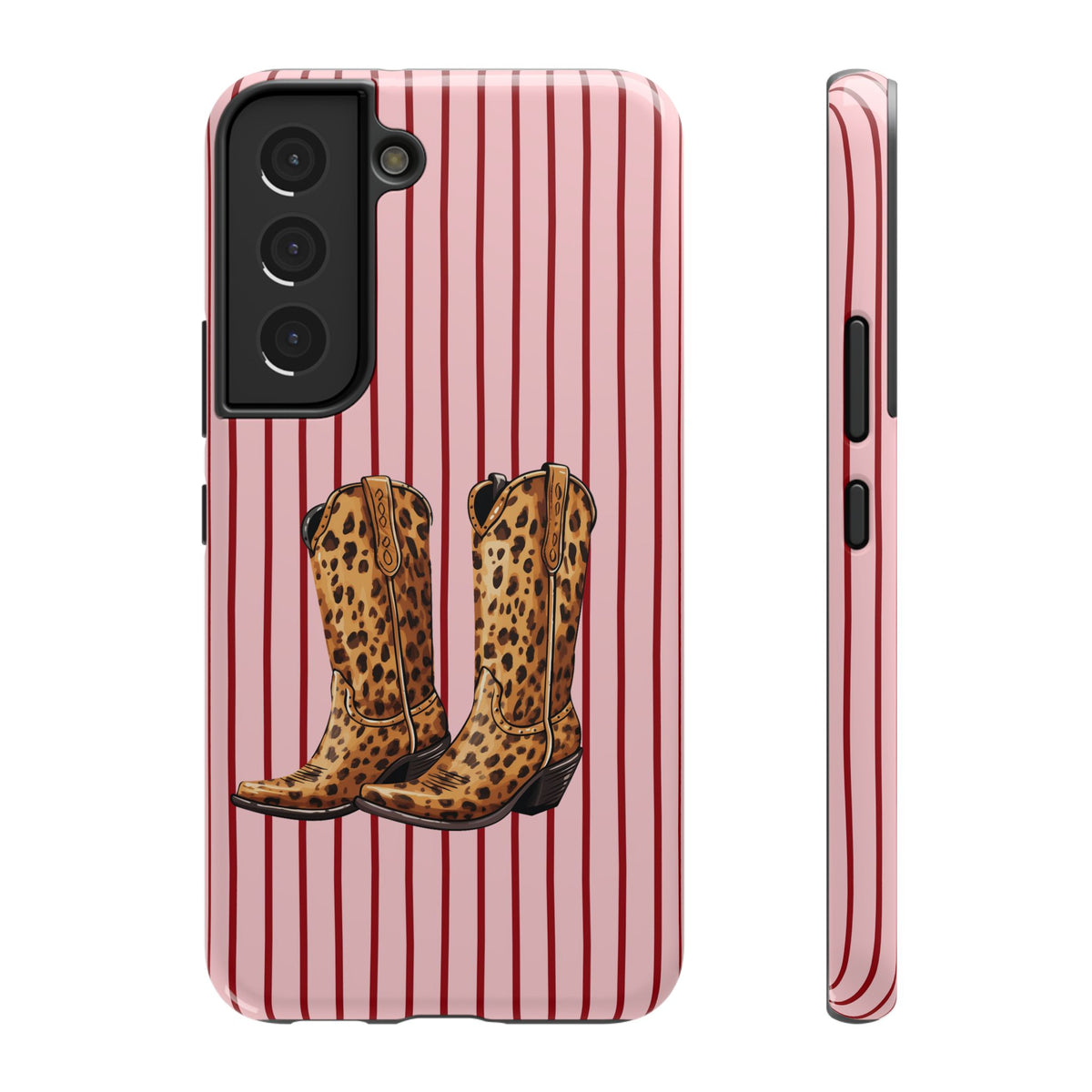 Cowgirl Boots protective phone case for Samsung Galaxy S22, glossy finish