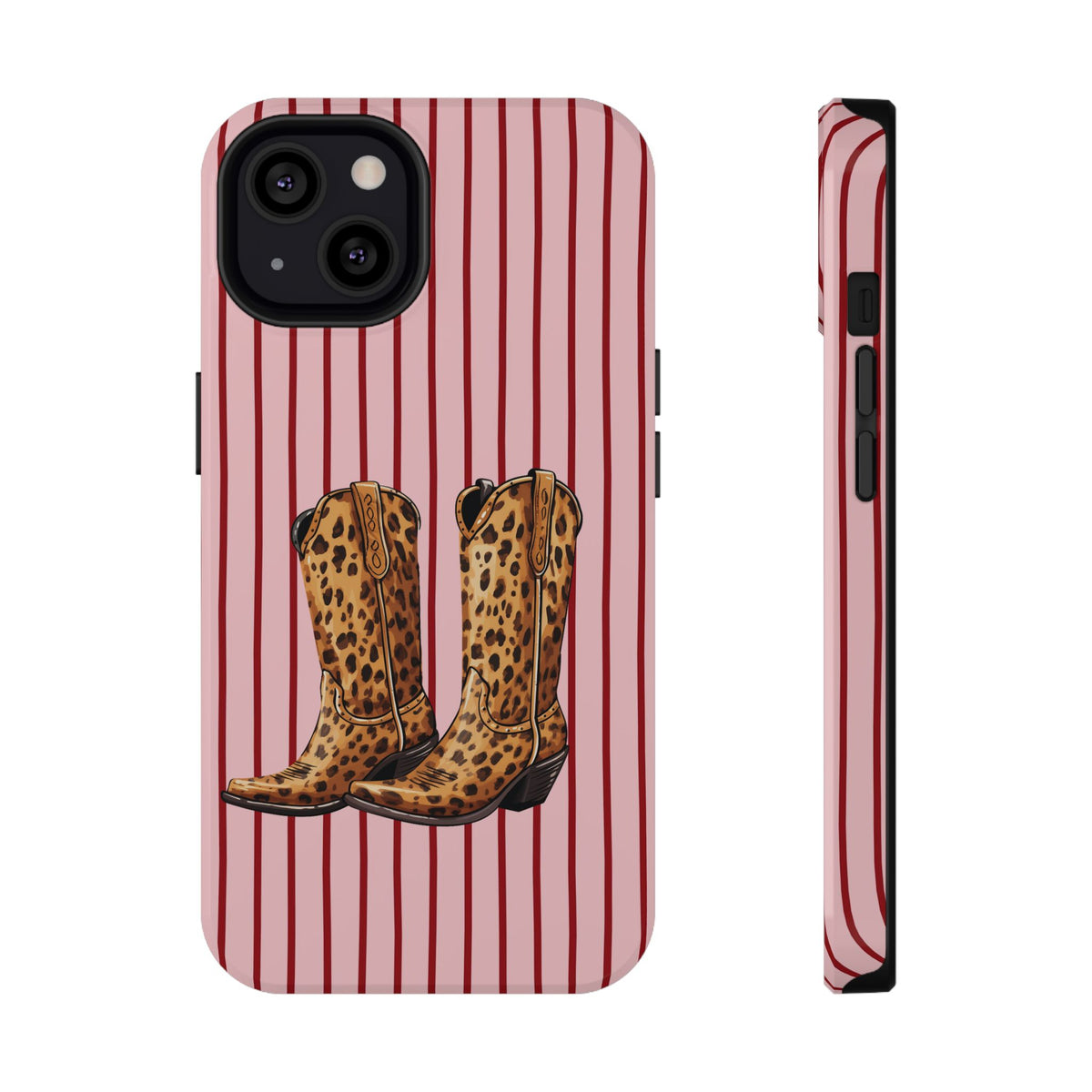 Cowgirl Boots protective phone case for iPhone 13, glossy finish