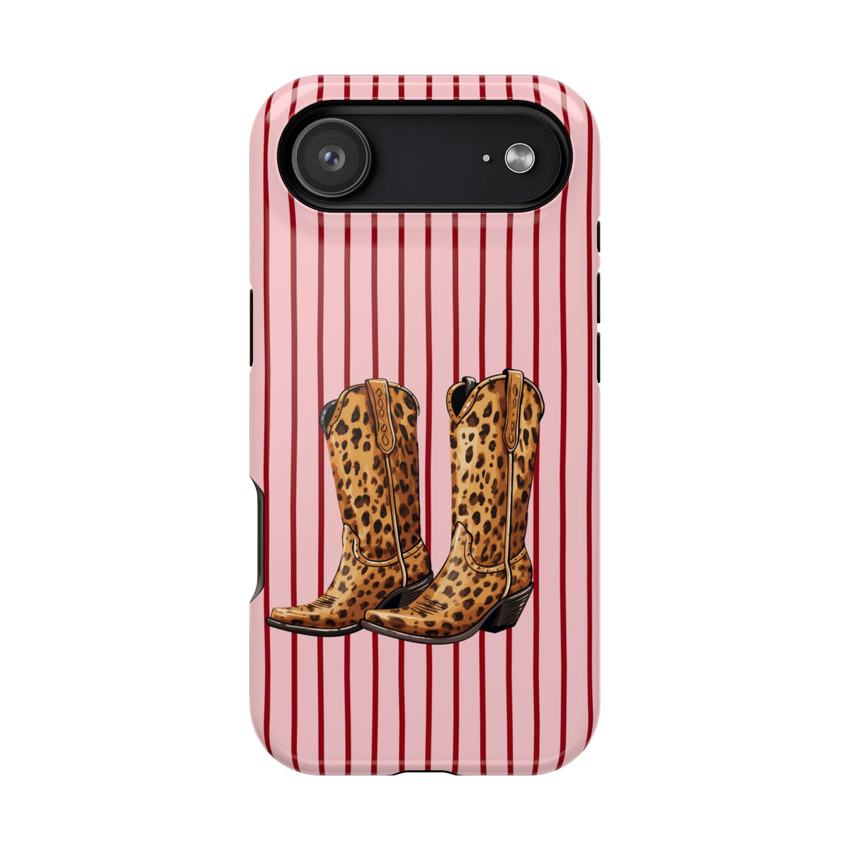 Cowgirl Boots protective phone case for iPhone 17 Air, glossy finish