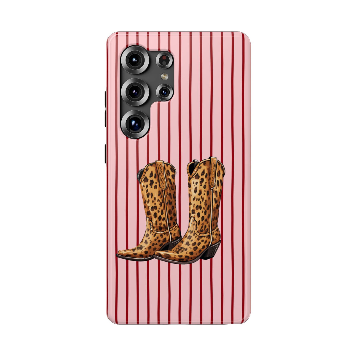 Cowgirl Boots protective phone case for Samsung Galaxy S25 Ultra, glossy finish