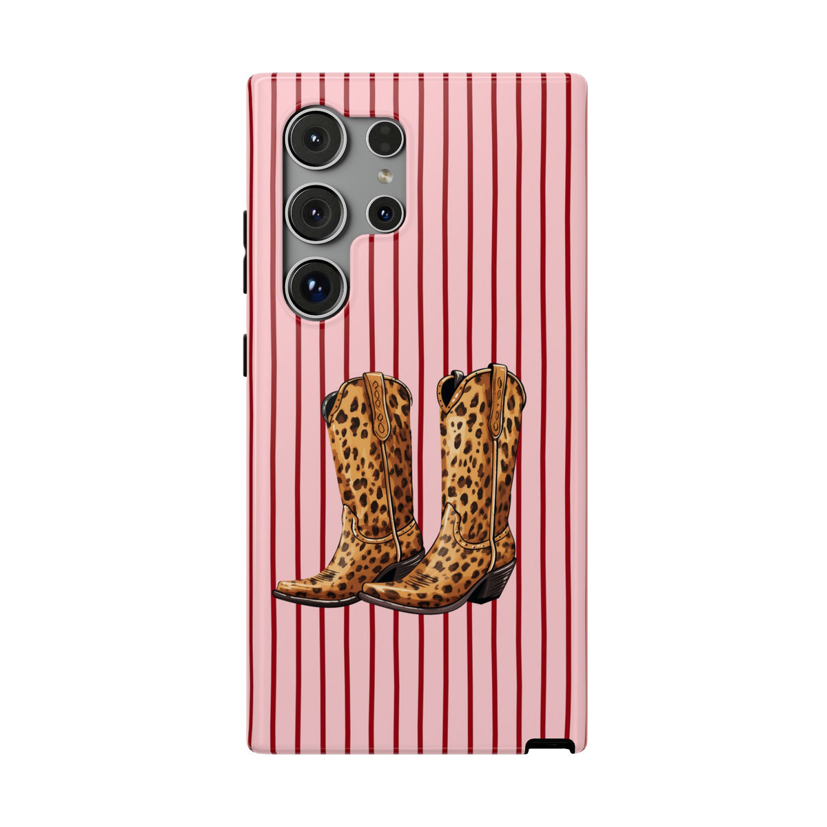 Cowgirl Boots protective phone case for Samsung Galaxy S24 Ultra, glossy finish