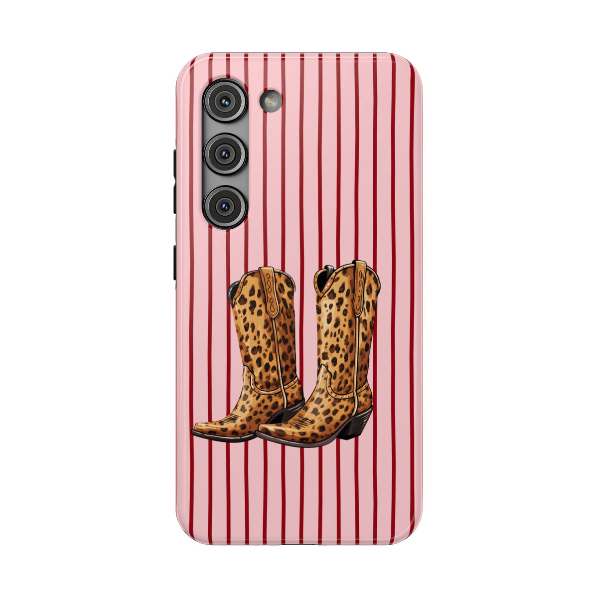Cowgirl Boots protective phone case for Samsung Galaxy S23, glossy finish