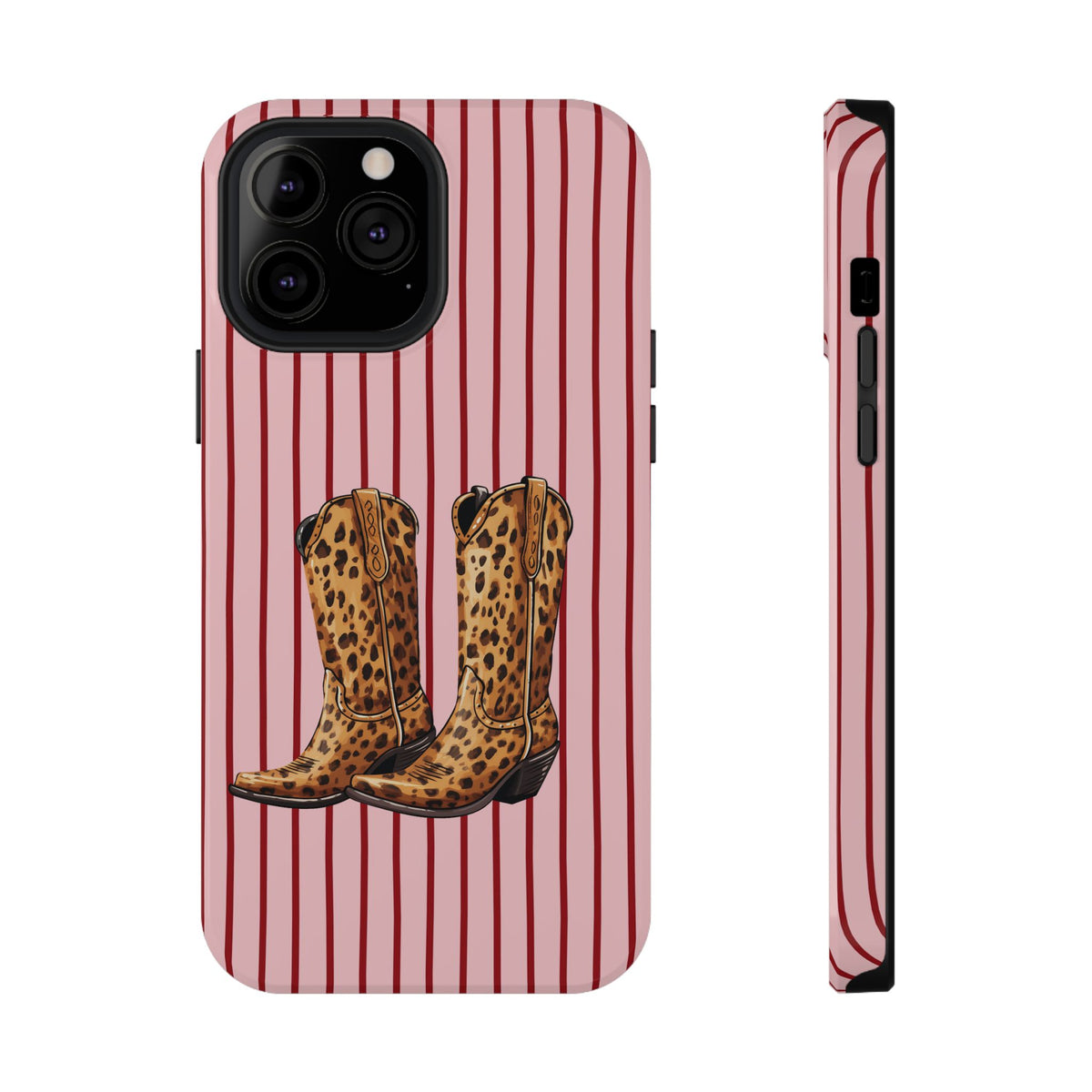 Cowgirl Boots protective phone case for iPhone 13 Pro Max, glossy finish