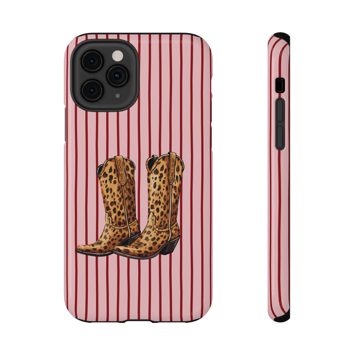 Cowgirl Boots protective phone case for iPhone 11 Pro, glossy finish