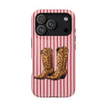 Cowgirl Boots MagSafe case for iPhone 18 Pro, glossy finish