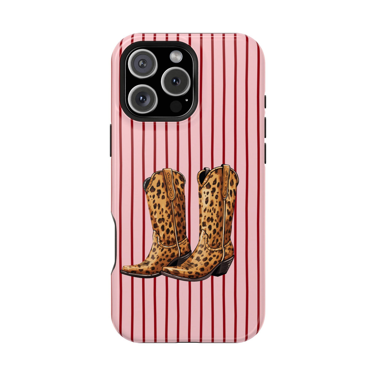 Cowgirl Boots MagSafe case for iPhone 16 Pro Max, glossy finish
