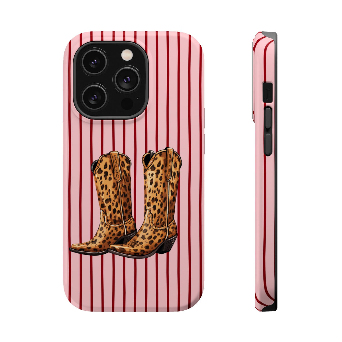Cowgirl Boots MagSafe case for iPhone 14 Pro, glossy finish