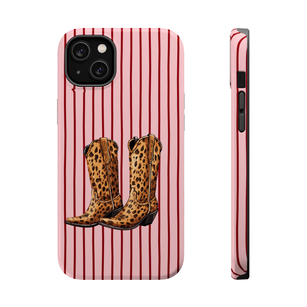 Cowgirl Boots MagSafe case for iPhone 14 Plus, glossy finish