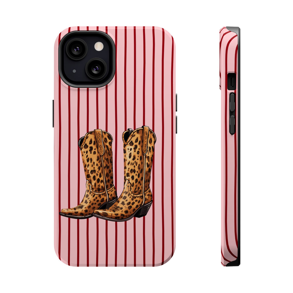 Cowgirl Boots MagSafe case for iPhone 13, glossy finish
