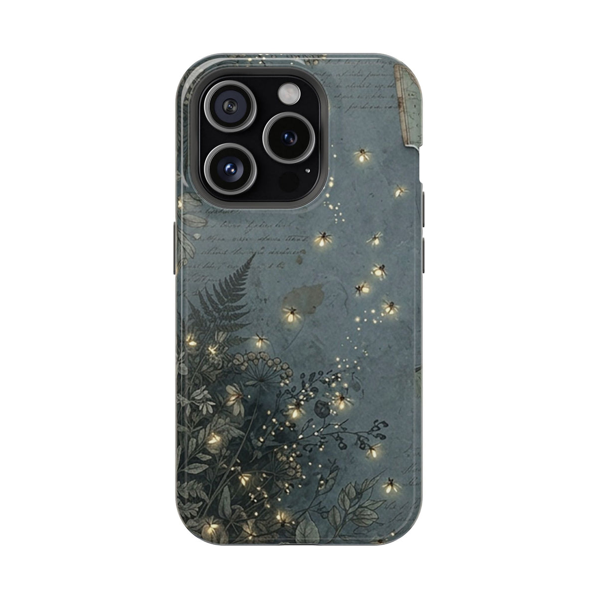 Enchanted Forest protective phone case for iPhone 15 Pro, glossy finish